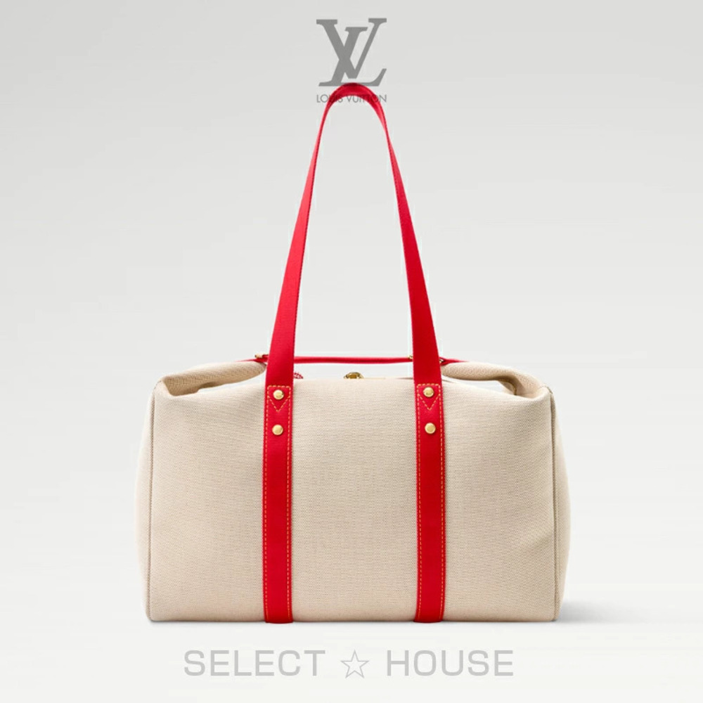 Louis Vuitton Escale Tote Bag beige White Red - Picture 3 of 4